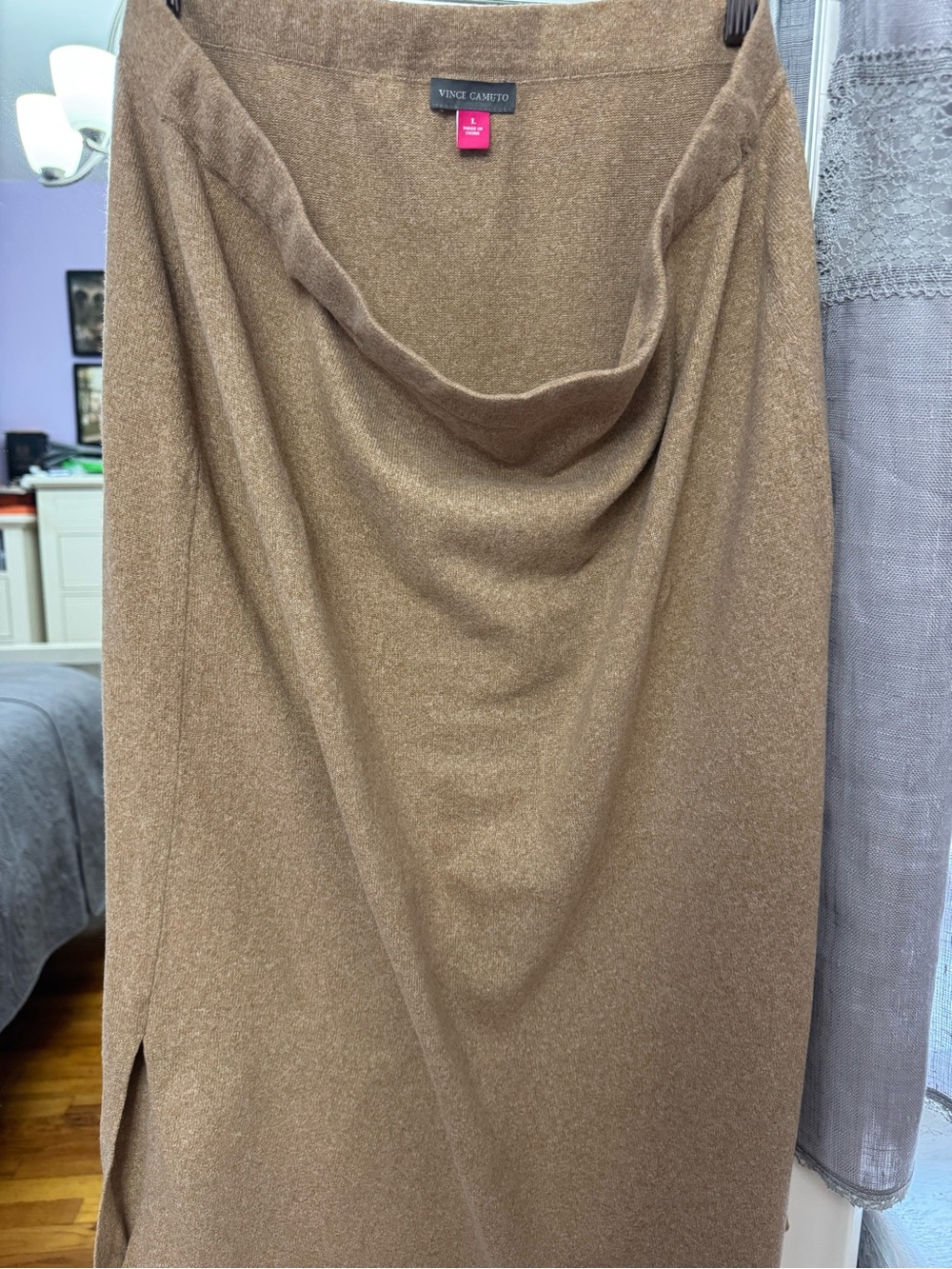 Vince Camuto Camel Brown Skirt